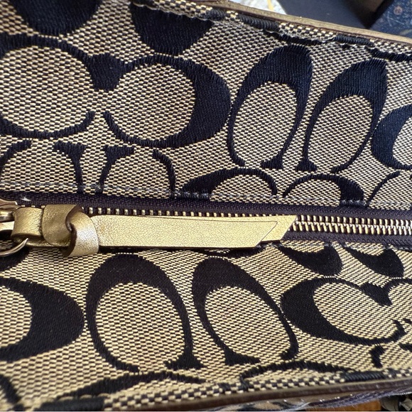 EUC Coach Denim Patchwork Tote 2009 - Picture 11 of 16